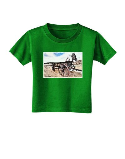 Antique Vehicle Toddler T-Shirt Dark-Toddler T-Shirt-TooLoud-Clover-Green-2T-Davson Sales