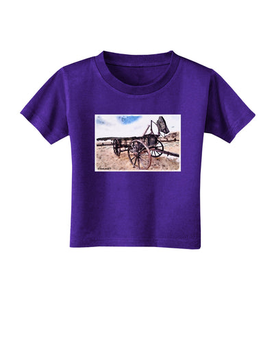 Antique Vehicle Toddler T-Shirt Dark-Toddler T-Shirt-TooLoud-Purple-2T-Davson Sales