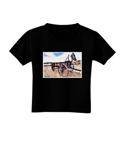 Antique Vehicle Toddler T-Shirt Dark-Toddler T-Shirt-TooLoud-Black-2T-Davson Sales