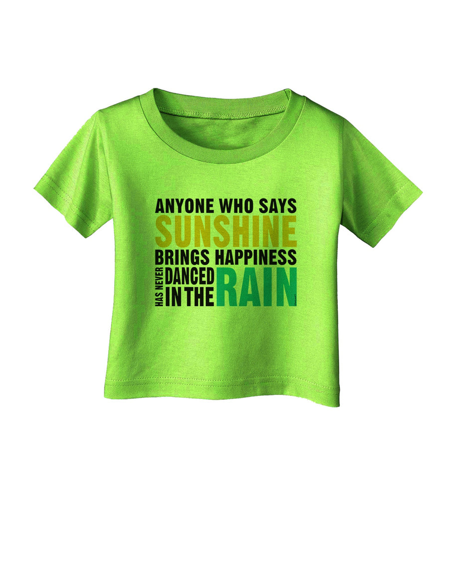 Anyone Who Says Sunshine Inspirational Quote Infant T-Shirt-Infant T-Shirt-TooLoud-White-06-Months-Davson Sales