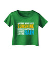 Anyone Who Says Sunshine Inspirational Quote Infant T-Shirt Dark-Infant T-Shirt-TooLoud-Royal-Blue-06-Months-Davson Sales