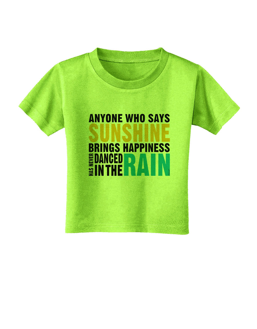 Anyone Who Says Sunshine Inspirational Quote Toddler T-Shirt-Toddler T-Shirt-TooLoud-White-2T-Davson Sales