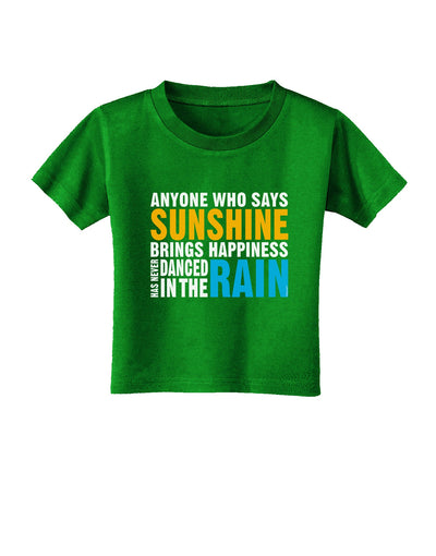 Anyone Who Says Sunshine Inspirational Quote Toddler T-Shirt Dark-Toddler T-Shirt-TooLoud-Royal-Blue-2T-Davson Sales