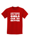 Anything Boys Can Do Girls Can Do Better Childrens Dark T-Shirt by TooLoud-Childrens T-Shirt-TooLoud-Red-X-Small-Davson Sales