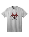 Apocalyptic Adult T-Shirt featuring Biohazard Symbol Molecules-Mens T-shirts-TooLoud-AshGray-Small-Davson Sales