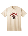 Apocalyptic Adult T-Shirt featuring Biohazard Symbol Molecules-Mens T-shirts-TooLoud-Natural-Small-Davson Sales