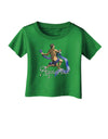 Aquarius Color Illustration Infant T-Shirt Dark-Infant T-Shirt-TooLoud-Clover-Green-18-Months-Davson Sales