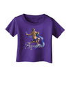 Aquarius Color Illustration Infant T-Shirt Dark-Infant T-Shirt-TooLoud-Purple-18-Months-Davson Sales