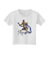 Aquarius Color Illustration Toddler T-Shirt-Toddler T-Shirt-TooLoud-White-4T-Davson Sales