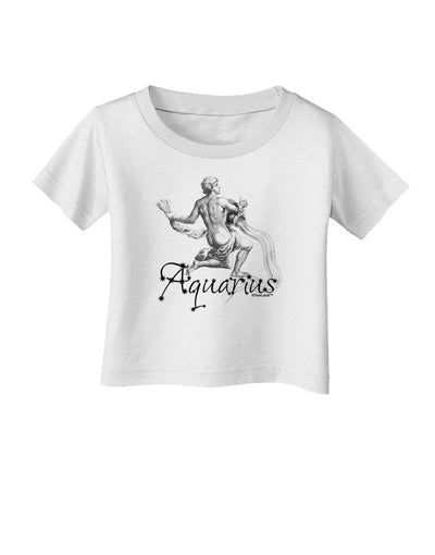 Aquarius Illustration Infant T-Shirt-Infant T-Shirt-TooLoud-White-18-Months-Davson Sales