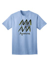 Aquarius Symbol Adult T-Shirt-unisex t-shirt-TooLoud-Light-Blue-Small-Davson Sales