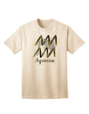 Aquarius Symbol Adult T-Shirt-unisex t-shirt-TooLoud-Natural-Small-Davson Sales