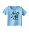 Aquarius Symbol Infant T-Shirt-Infant T-Shirt-TooLoud-Aquatic-Blue-06-Months-Davson Sales