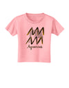 Aquarius Symbol Toddler T-Shirt-Toddler T-Shirt-TooLoud-Candy-Pink-2T-Davson Sales