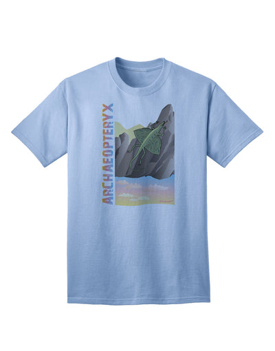 Archaopteryx Adult T-Shirt by TooLoud - A Must-Have Addition to Your Wardrobe-Mens T-shirts-TooLoud-Light-Blue-Small-Davson Sales