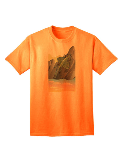 Archaopteryx - Nameless Adult T-Shirt by TooLoud: A Must-Have for Fashion Enthusiasts-Mens T-shirts-TooLoud-Neon-Orange-Small-Davson Sales