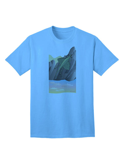 Archaopteryx - Nameless Adult T-Shirt by TooLoud: A Must-Have for Fashion Enthusiasts-Mens T-shirts-TooLoud-Aquatic-Blue-Small-Davson Sales