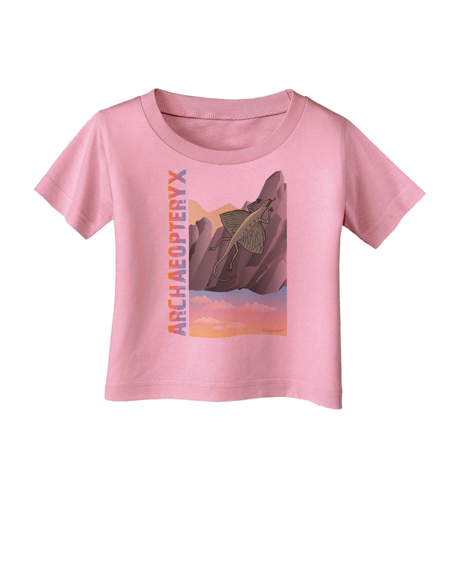 Archaopteryx - With Name Infant T-Shirt by TooLoud-Infant T-Shirt-TooLoud-Candy-Pink-06-Months-Davson Sales