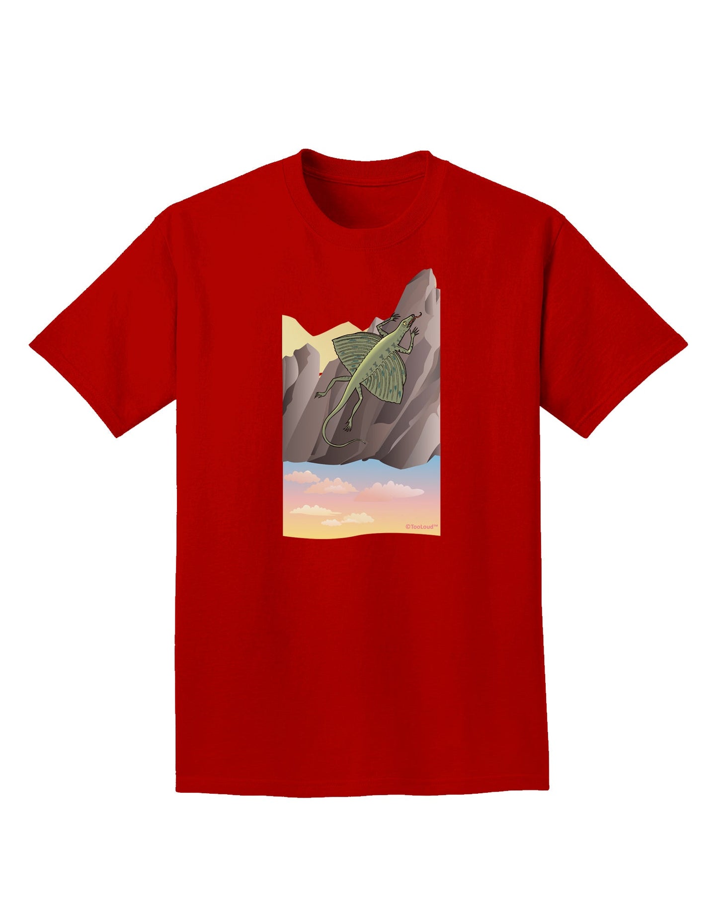 Archaopteryx - Without Name Adult Dark T-Shirt by TooLoud-Mens T-Shirt-TooLoud-Red-Small-Davson Sales