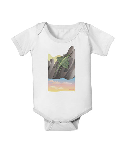 Archaopteryx - Without Name Baby Romper Bodysuit by TooLoud-Baby Romper-TooLoud-White-06-Months-Davson Sales