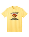 Architect - Superpower Adult T-Shirt-unisex t-shirt-TooLoud-Yellow-Small-Davson Sales