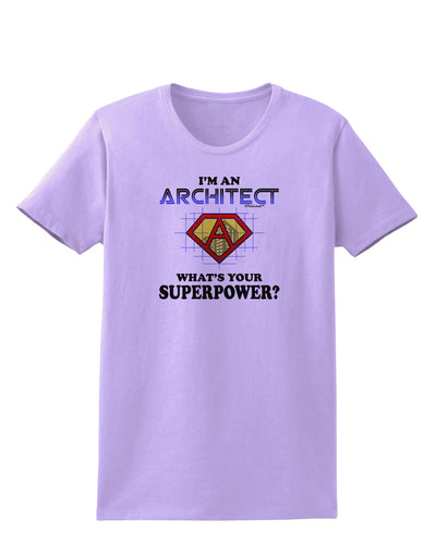 Architect - Superpower Womens T-Shirt-Womens T-Shirt-TooLoud-Lavender-X-Small-Davson Sales