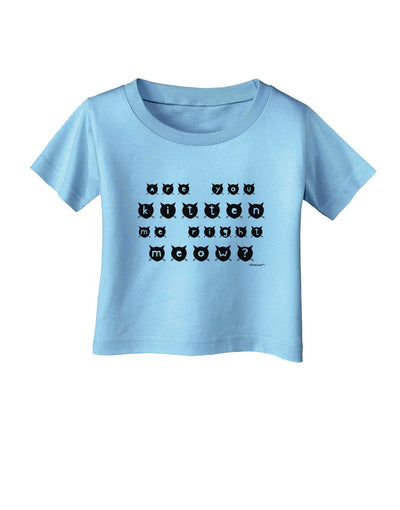 Are You Kitten Me Right Meow Cats Infant T-Shirt-Infant T-Shirt-TooLoud-Aquatic-Blue-06-Months-Davson Sales