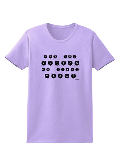 Are You Kitten Me Right Meow Cats Womens T-Shirt-Womens T-Shirt-TooLoud-Lavender-X-Small-Davson Sales