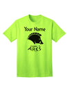 Ares Adult T-Shirt - Personalized Cabin 5 Collection-Mens T-shirts-TooLoud-Neon-Green-Small-Davson Sales