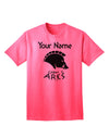 Ares Adult T-Shirt - Personalized Cabin 5 Collection-Mens T-shirts-TooLoud-Neon-Pink-Small-Davson Sales