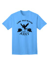 Ares Cabin 5 - Camp Half Blood Premium Adult T-Shirt for the Modern Warrior-Mens T-shirts-TooLoud-Aquatic-Blue-Small-Davson Sales
