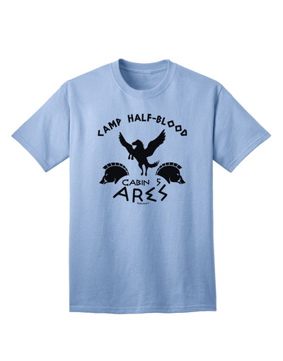 Ares Cabin 5 - Camp Half Blood Premium Adult T-Shirt for the Modern Warrior-Mens T-shirts-TooLoud-Light-Blue-Small-Davson Sales