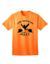 Ares Cabin 5 - Camp Half Blood Premium Adult T-Shirt for the Modern Warrior-Mens T-shirts-TooLoud-Neon-Orange-Small-Davson Sales