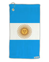 Argentina Flag AOP Micro Terry Gromet Golf Towel 15 x 22 Inch All Over Print-Golf Towel-TooLoud-White-Davson Sales