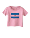 Argentina Flag Infant T-Shirt-Infant T-Shirt-TooLoud-Candy-Pink-06-Months-Davson Sales