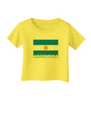 Argentina Flag Infant T-Shirt-Infant T-Shirt-TooLoud-Yellow-06-Months-Davson Sales