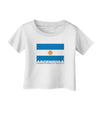 Argentina Flag Infant T-Shirt-Infant T-Shirt-TooLoud-White-06-Months-Davson Sales