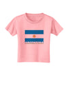 Argentina Flag Toddler T-Shirt-Toddler T-Shirt-TooLoud-Candy-Pink-2T-Davson Sales