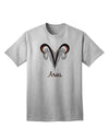 Aries Symbol Adult T-Shirt-unisex t-shirt-TooLoud-AshGray-Small-Davson Sales