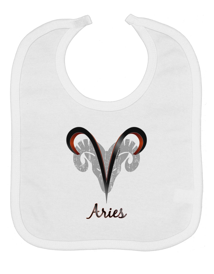 Aries Symbol Baby Bib