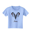 Aries Symbol Toddler T-Shirt-Toddler T-Shirt-TooLoud-Aquatic-Blue-2T-Davson Sales