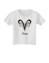 Aries Symbol Toddler T-Shirt-Toddler T-Shirt-TooLoud-White-2T-Davson Sales