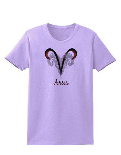 Aries Symbol Womens T-Shirt-Womens T-Shirt-TooLoud-Lavender-X-Small-Davson Sales