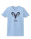 Aries Symbol Womens T-Shirt-Womens T-Shirt-TooLoud-Light-Blue-X-Small-Davson Sales