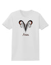 Aries Symbol Womens T-Shirt-Womens T-Shirt-TooLoud-White-X-Small-Davson Sales