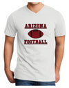 Arizona Football Adult V-Neck T-shirt by TooLoud-Mens V-Neck T-Shirt-TooLoud-White-Small-Davson Sales