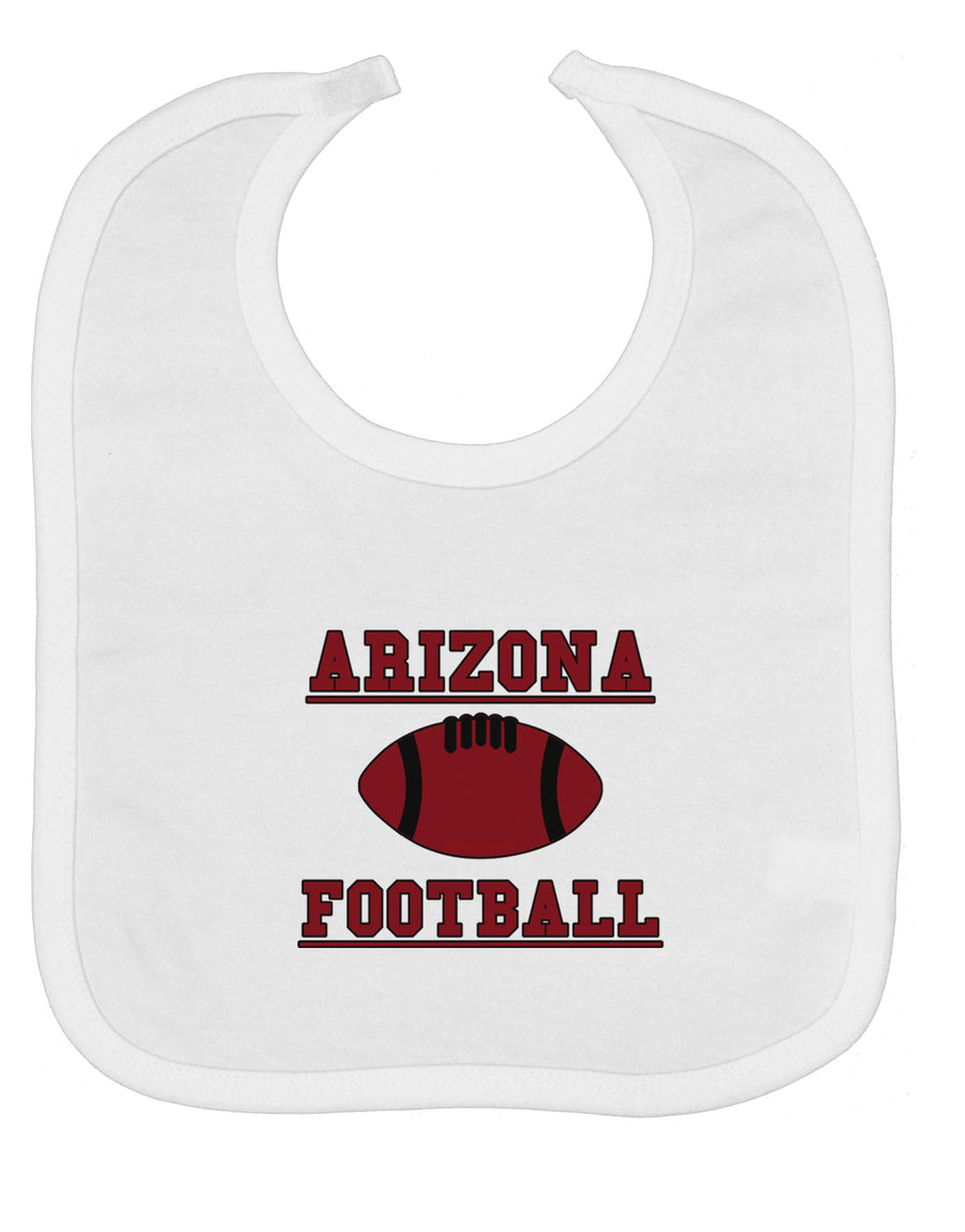 Arizona Football Baby Bib by TooLoud