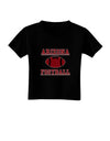 Arizona Football Toddler T-Shirt Dark by TooLoud-Toddler T-Shirt-TooLoud-Black-2T-Davson Sales