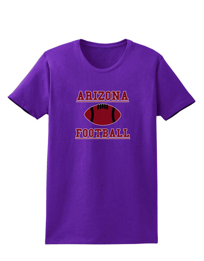 Arizona Football Womens Dark T-Shirt by TooLoud-TooLoud-Purple-X-Small-Davson Sales