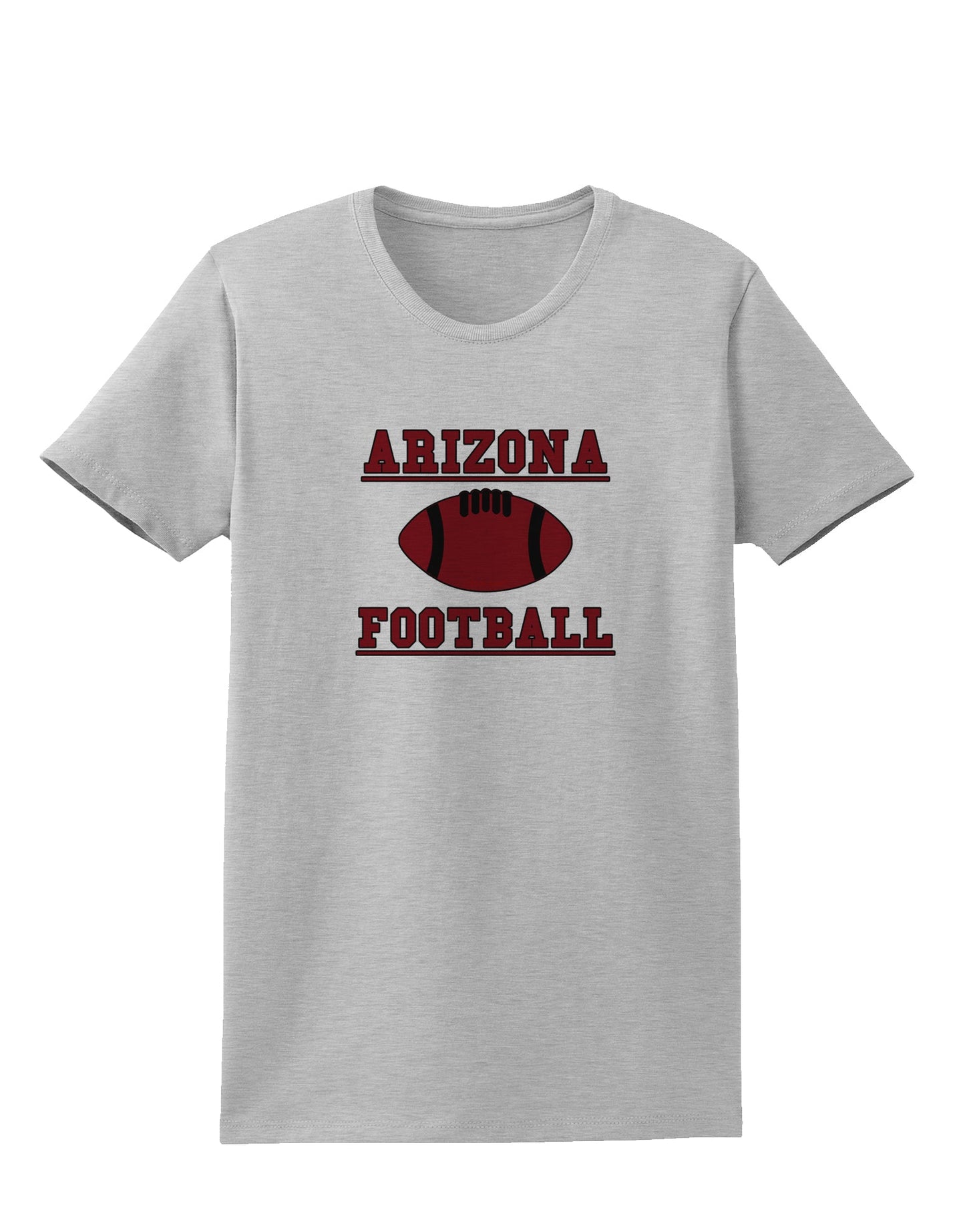 Arizona Football Womens T-Shirt by TooLoud-TooLoud-AshGray-X-Small-Davson Sales